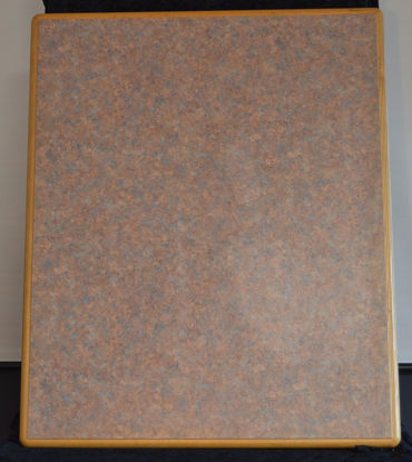 Billede af Bordplade - Brunmeleret 74 x 91 cm. (Brugt)