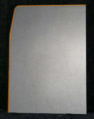 Billede af Bordplade - mørk grå - 70 x 50 cm. (Brugt)