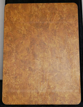 Billede af Bordplade - brun meleret - 66 x 90 cm. (Brugt)