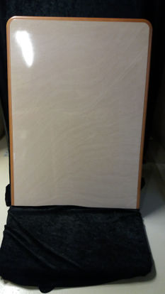Billede af Bordplade - sandfarvet marmor. 69 x 96 cm. (Brugt)